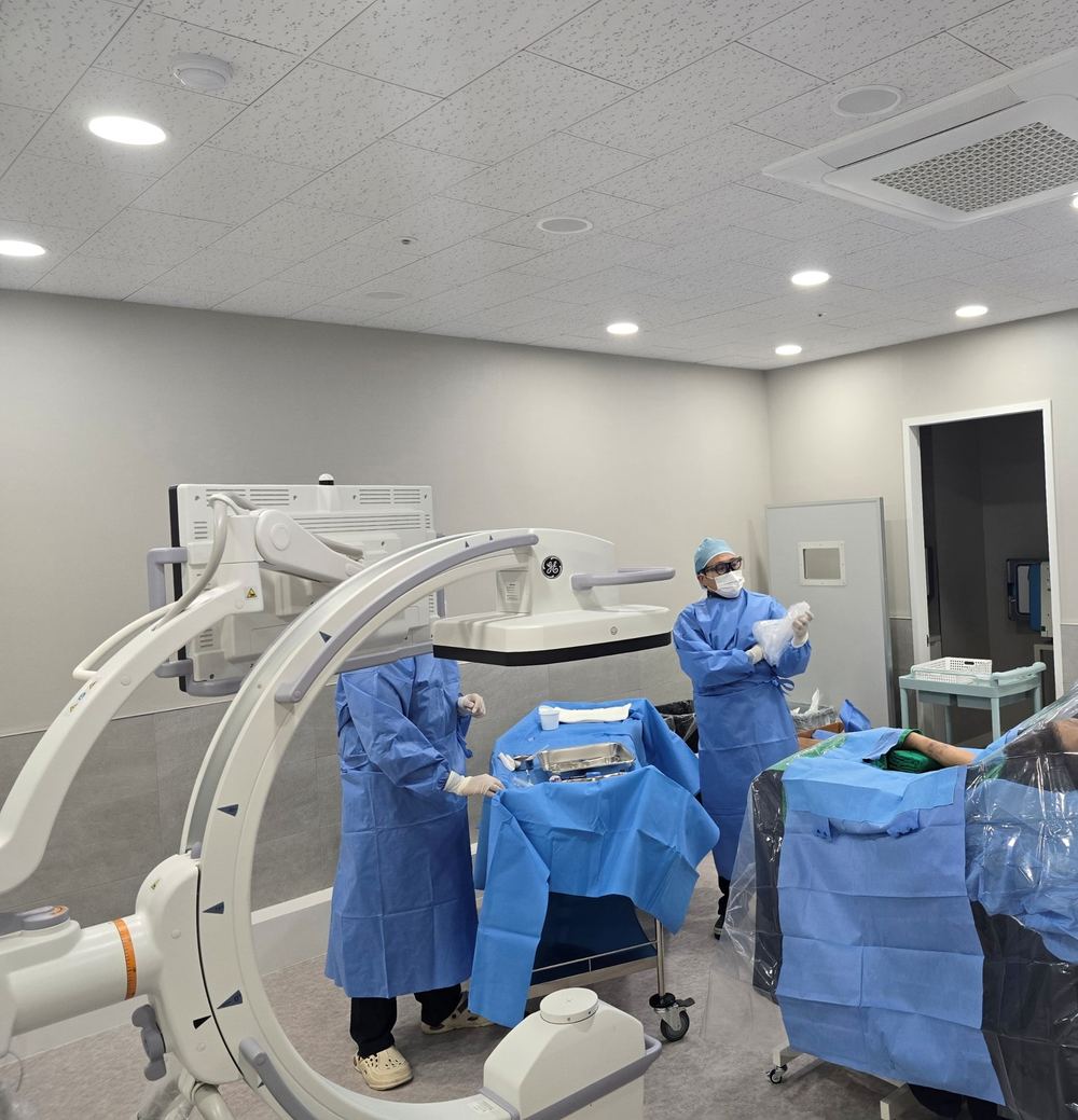 혈전제거술 — 시술 영상